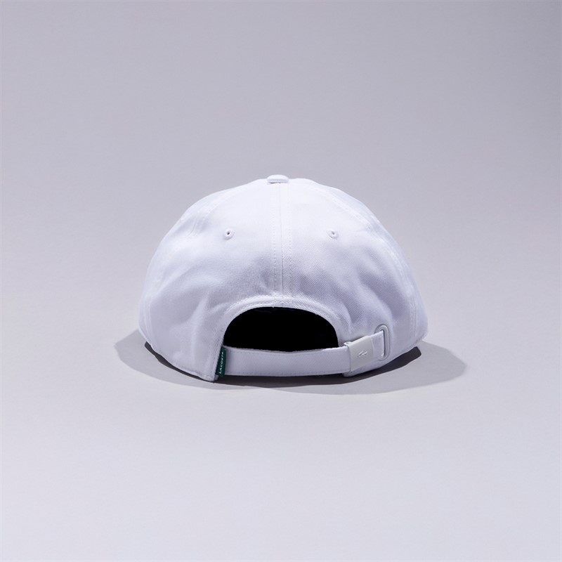 Lacoste Mens Cap White