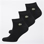 Lacoste Mens Socks Black/Black/Black