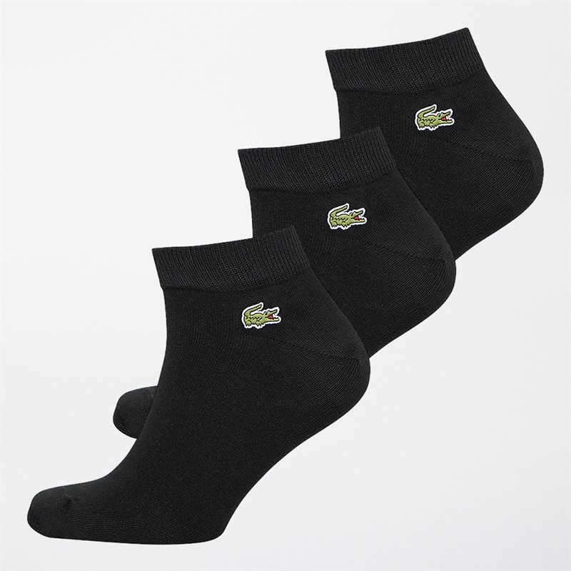 Lacoste Mens Socks Black/Black/Black