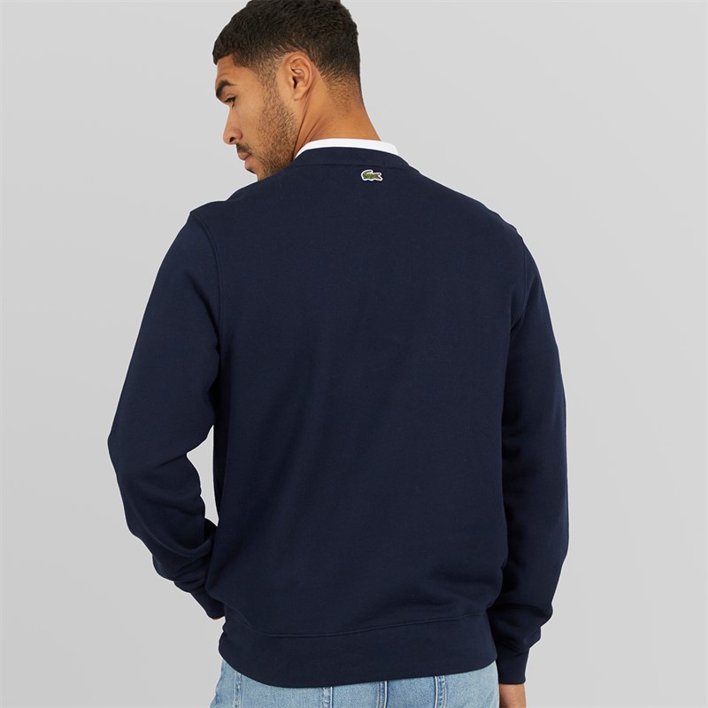 Lacoste Mens Sweatshirt Navy Blue