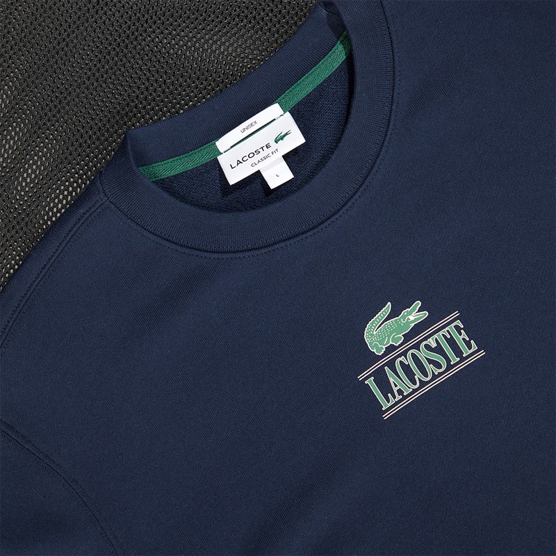 Lacoste Mens Sweatshirt Navy Blue
