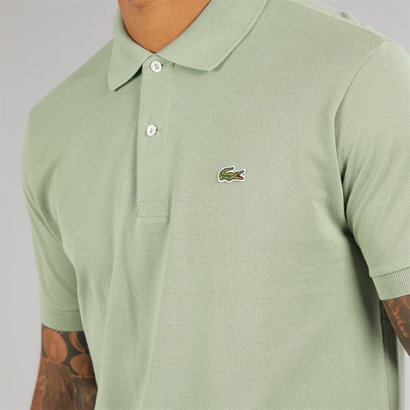 Lacoste Mens Short Sleeve Polo Shirt Thyme