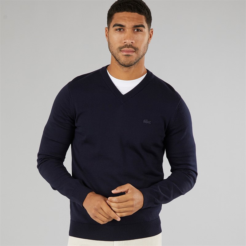 Lacoste Mens Sweatshirt Navy Blue