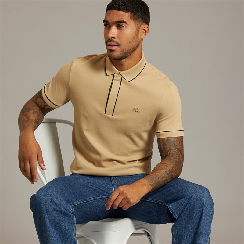 Lacoste Mens Short Sleeve Polo Shirt Viennese