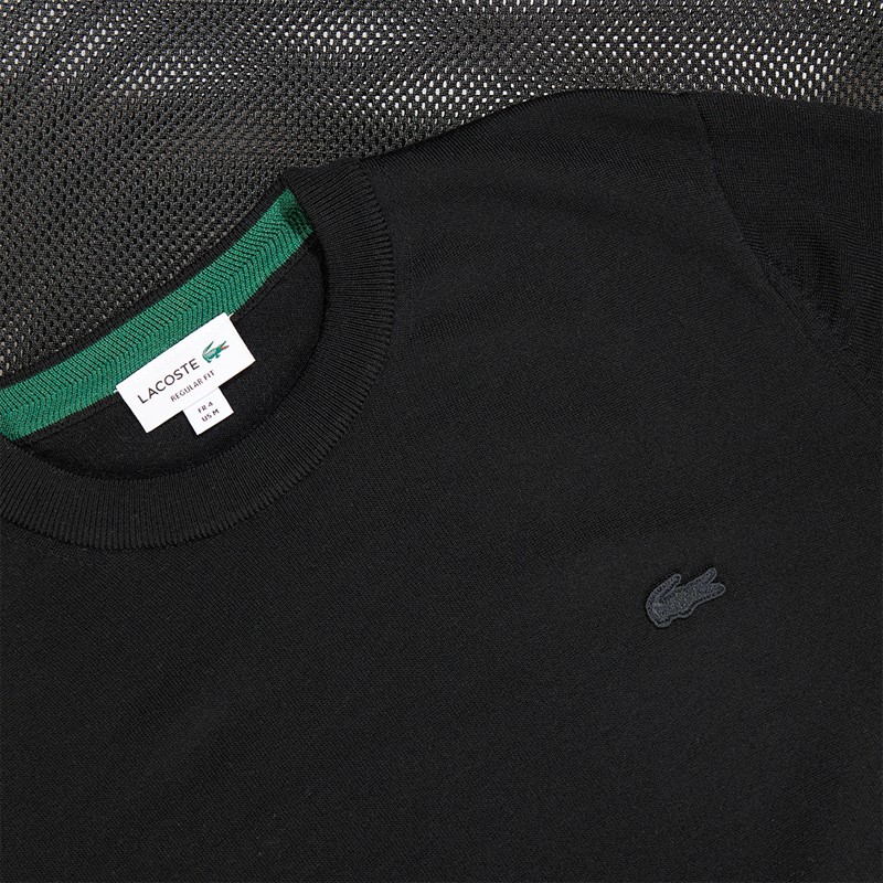 Lacoste Mens Jumper Black