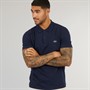 Lacoste Mens Short Sleeve Polo Shirt Navy Blue