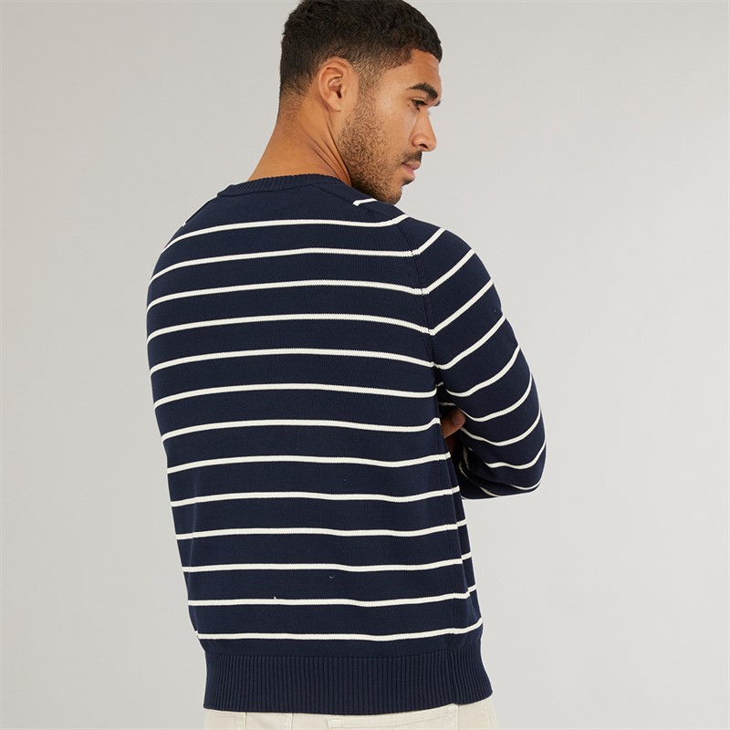 Lacoste Mens Sweatshirt Navy Blue/Lapland