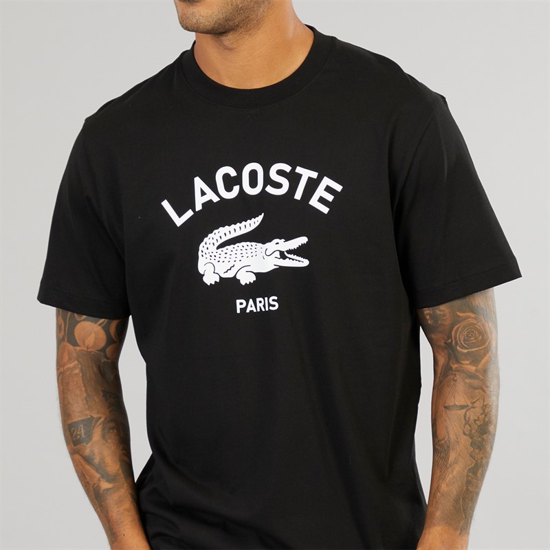 Lacoste Mens T-Shirt Black