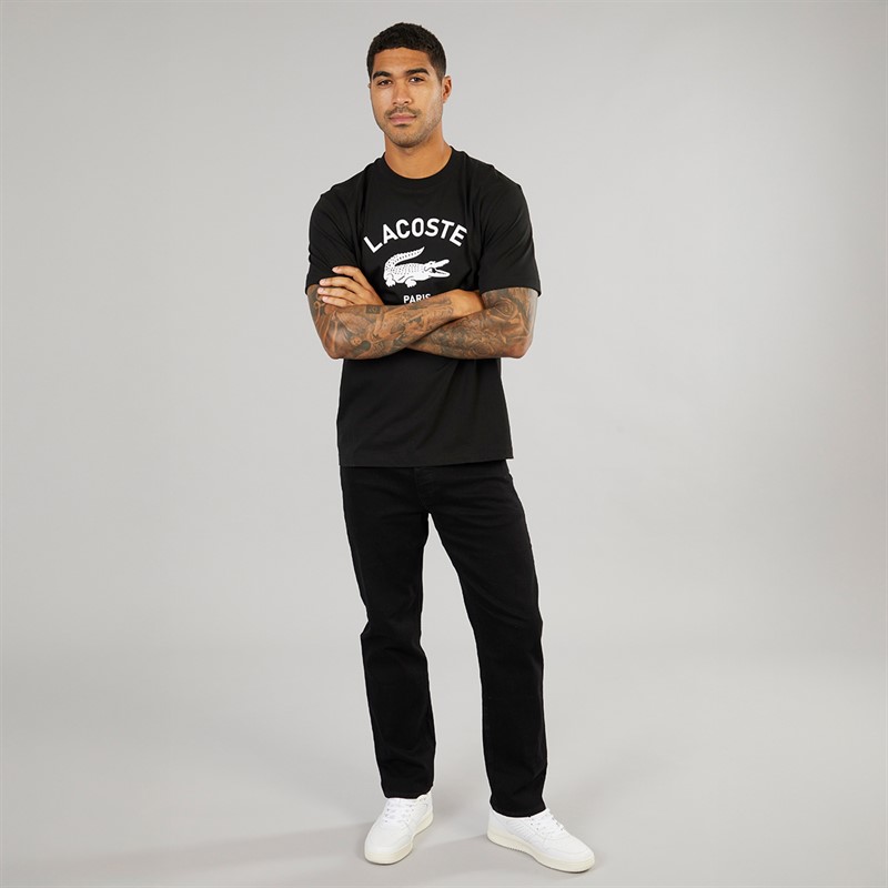 Lacoste Mens T-Shirt Black