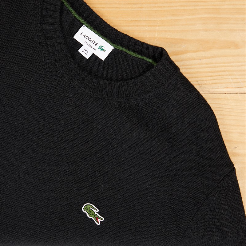 Lacoste Mens Jumper Black