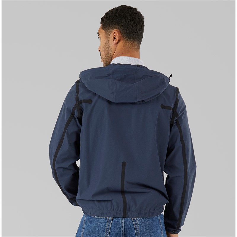Lacoste Mens Jacket Blue Night