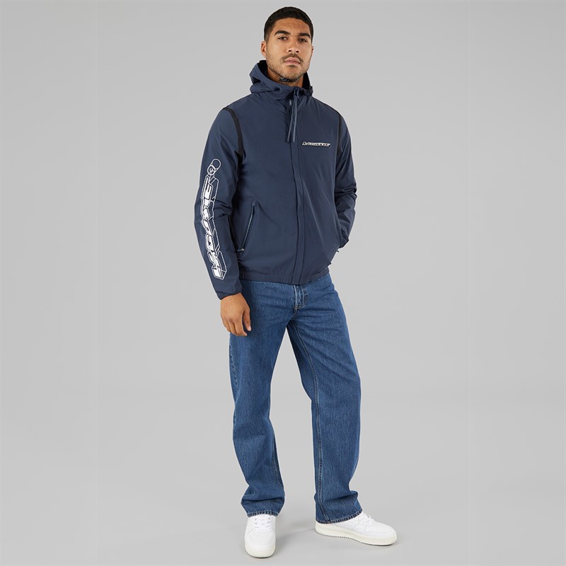 Lacoste Mens Jacket Blue Night