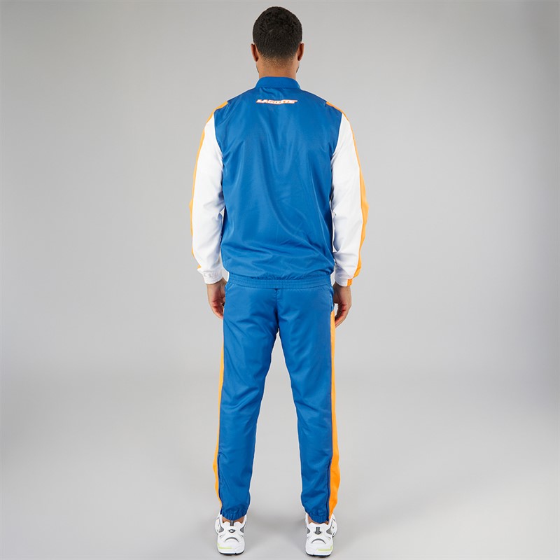 Lacoste Mens Tracksuit Kingdom/Flashy Orange Flo