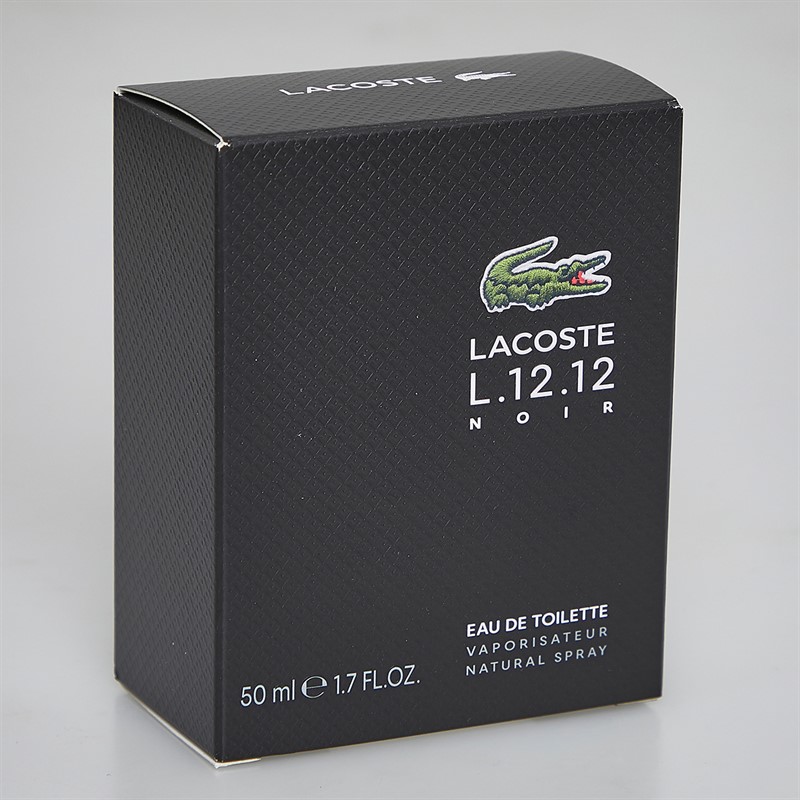 Lacoste Mens L1212 Noir 50ml EDT Spray Multi