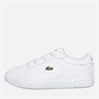 Lacoste Infant Powercourt Trainers White/White