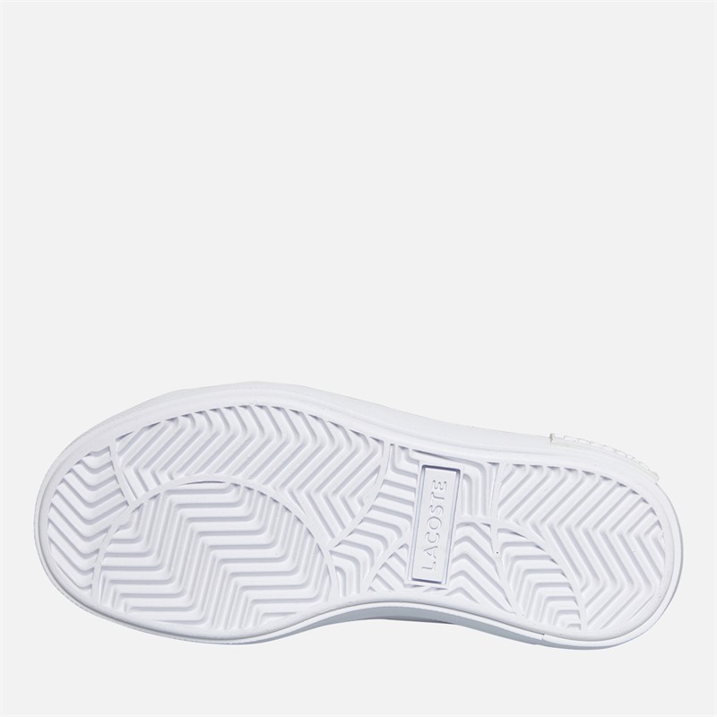 Lacoste Infant Powercourt Trainers White/White