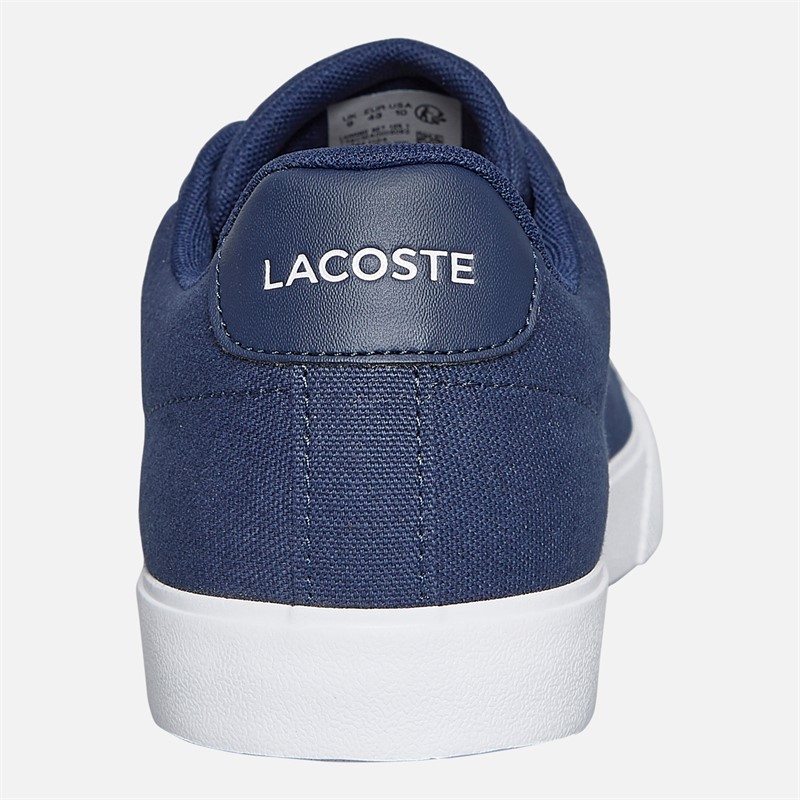 Lacoste Mens Lerond Set Trainers Navy/White