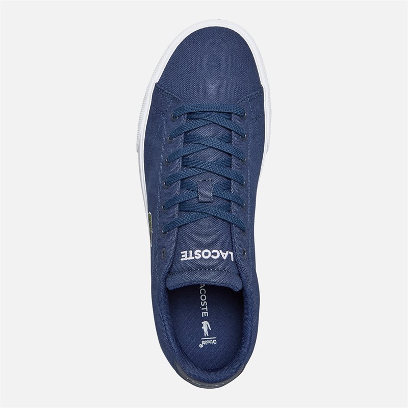 Lacoste Mens Lerond Set Trainers Navy/White