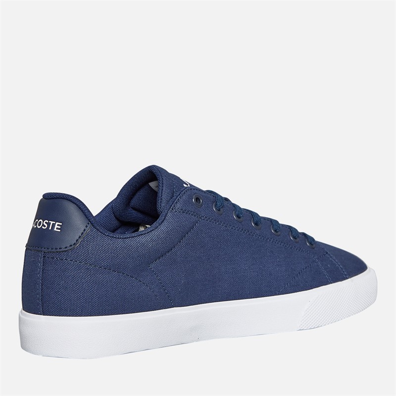 Lacoste Mens Lerond Set Trainers Navy/White