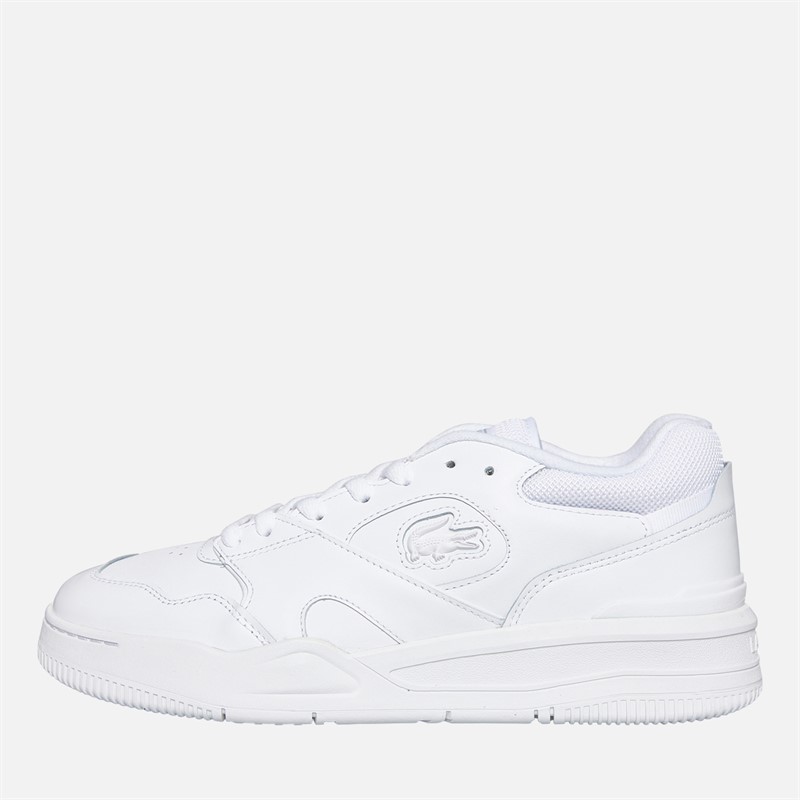 Lacoste Mens Lineshot Trainers White/White