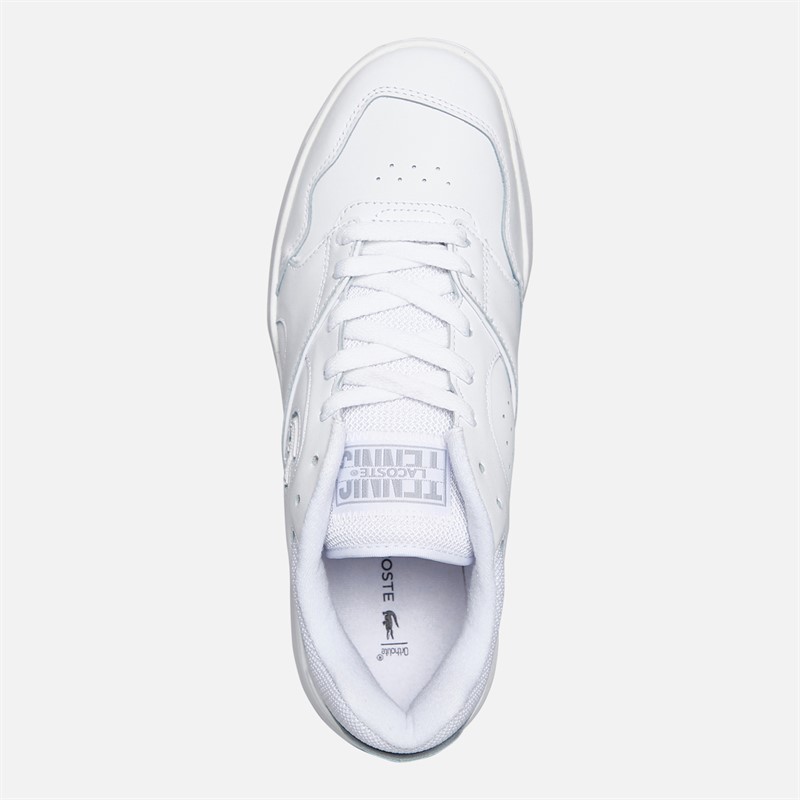 Lacoste Mens Lineshot Trainers White/White