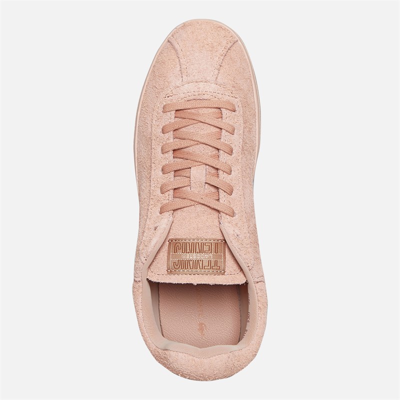 Lacoste Womens Baseshot Trainers Pink/Light Pink