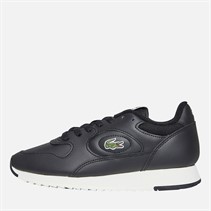 Lacoste Mens Linetrack Trainers Black/Off White