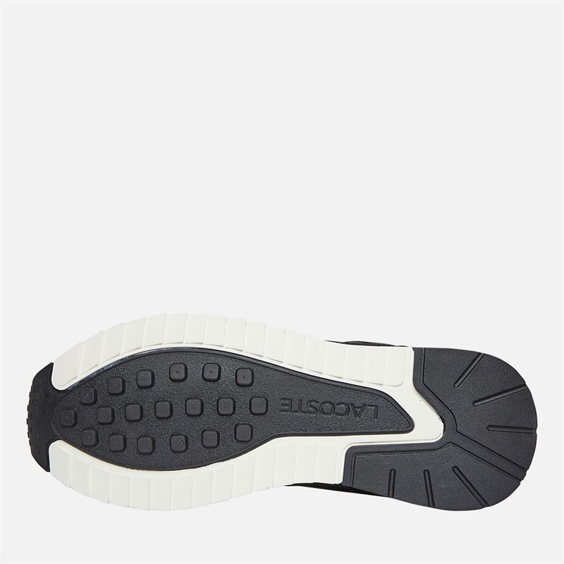 Lacoste Mens Linetrack Trainers Black/Off White