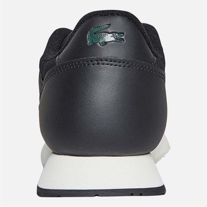 Lacoste Mens Linetrack Trainers Black/Off White