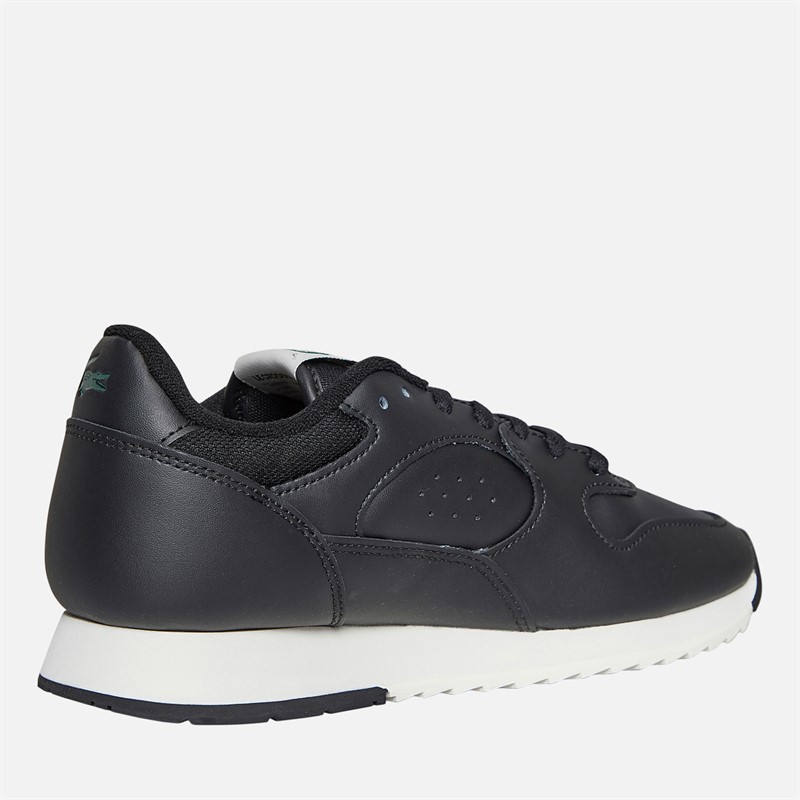 Lacoste Mens Linetrack Trainers Black/Off White