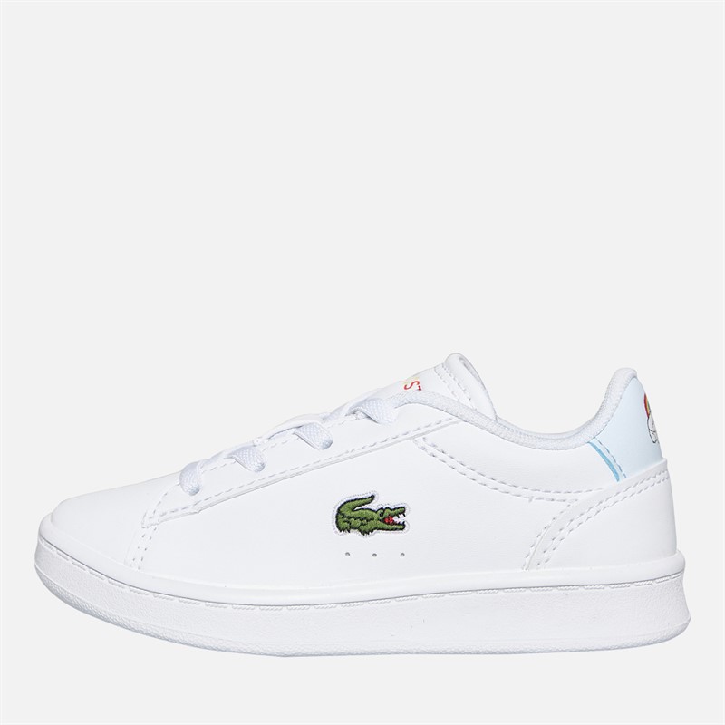 Lacoste Infant Carnaby Set Trainers White/Light Blue