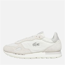 Lacoste Mens Partner 70s Trainers Off White/Off White