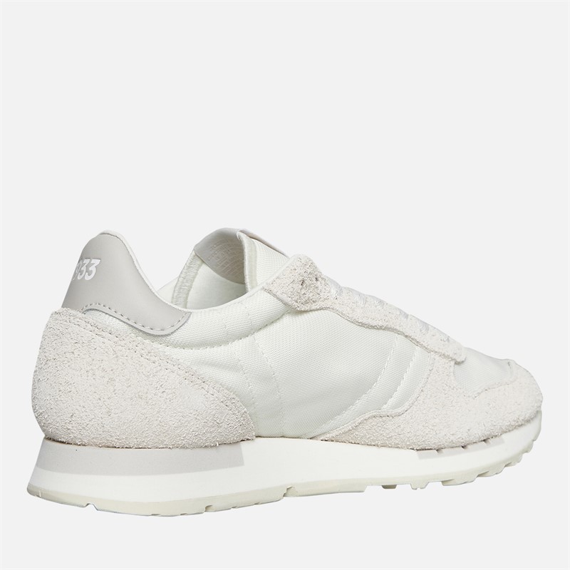 Lacoste Mens Partner 70s Trainers Off White/Off White