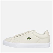 Lacoste Womens Lerond Set Trainers Natural/White