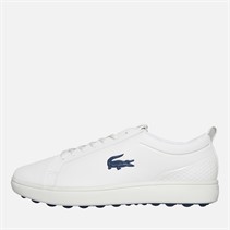Lacoste Mens G Elite S Golf Shoes Off White/Navy