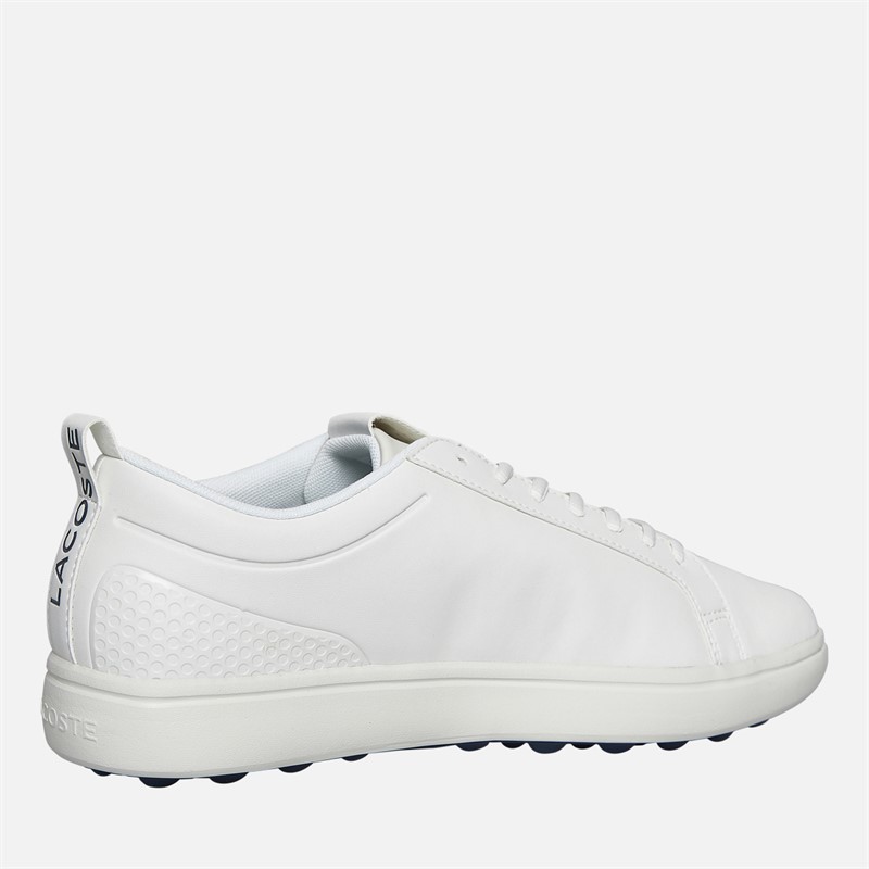 Lacoste Mens G Elite S Golf Shoes Off White/Navy