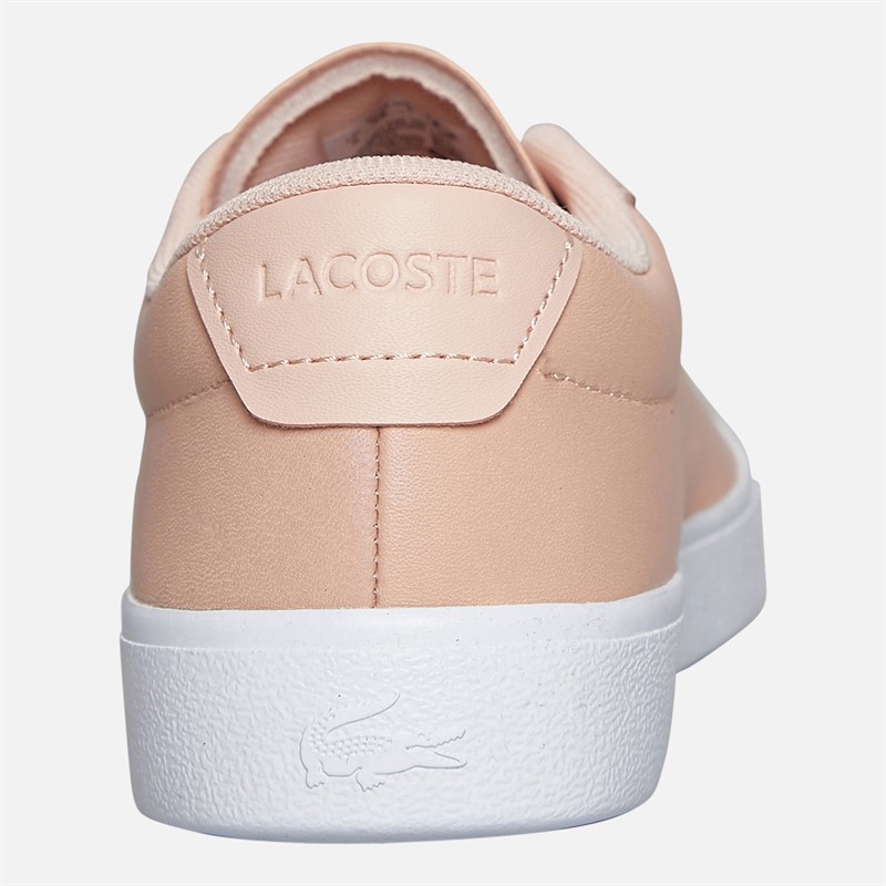 Lacoste Womens Baseshot Evo Trainers Light Pink/White