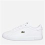 Lacoste Kids Powercourt Trainers White/White