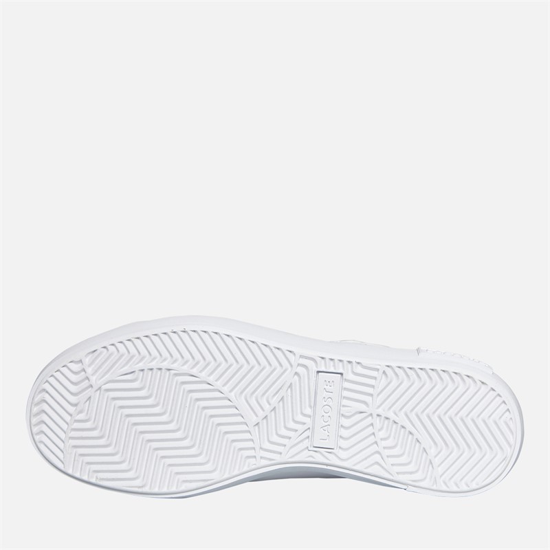 Lacoste Kids Powercourt Trainers White/White