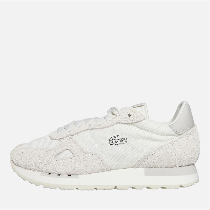Lacoste Womens Partner 70s Trainers Off White/Off White