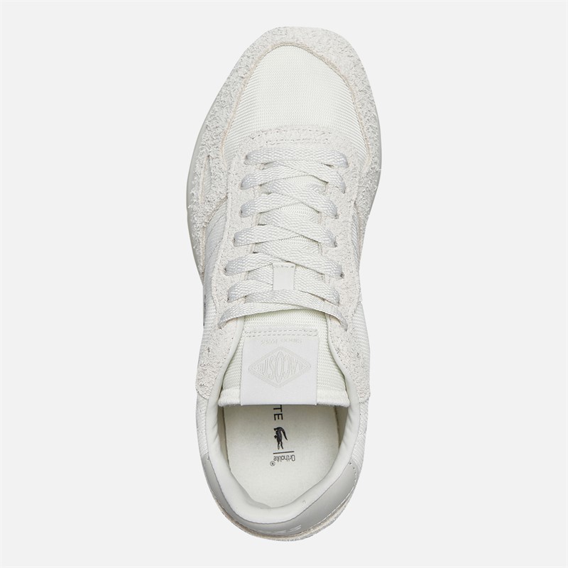 Lacoste Womens Partner 70s Trainers Off White/Off White