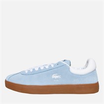 Lacoste Womens Baseshot Trainers Light Blue/Gum