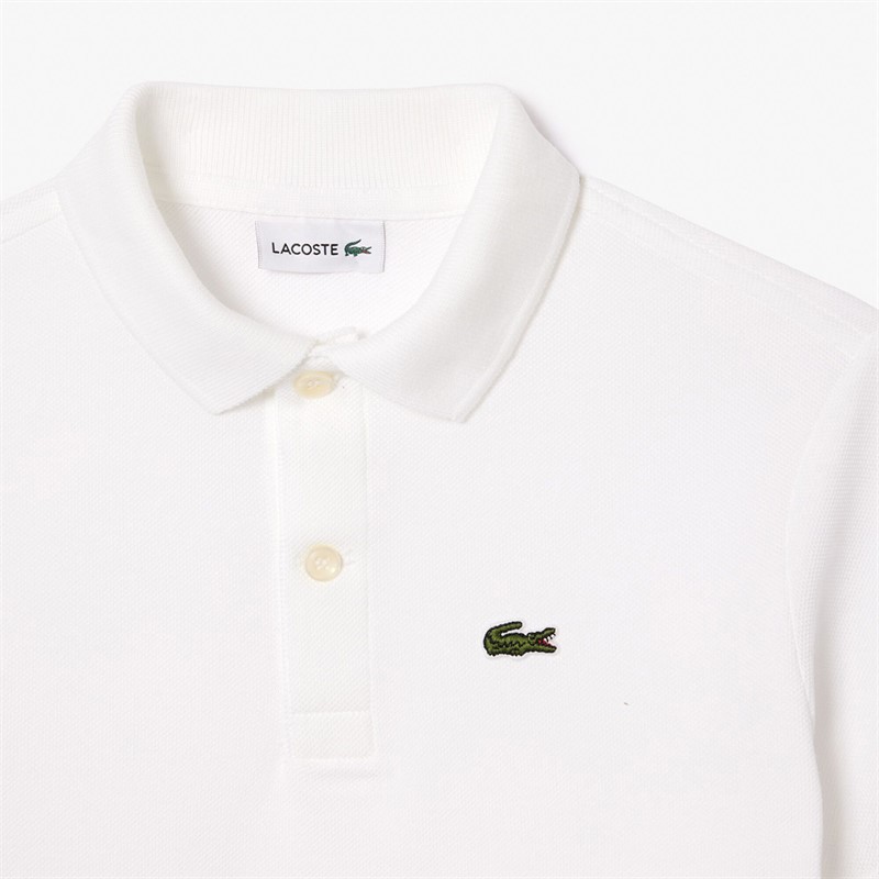 Lacoste Boys Polo Shirt Blanc