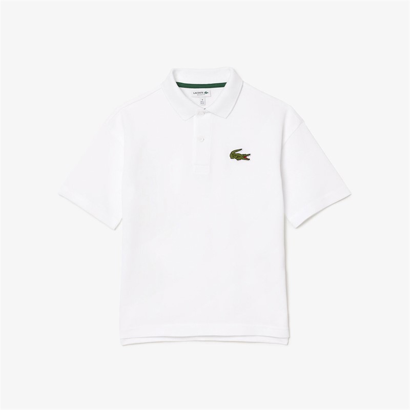 Lacoste Boys Polo Shirt Blanc