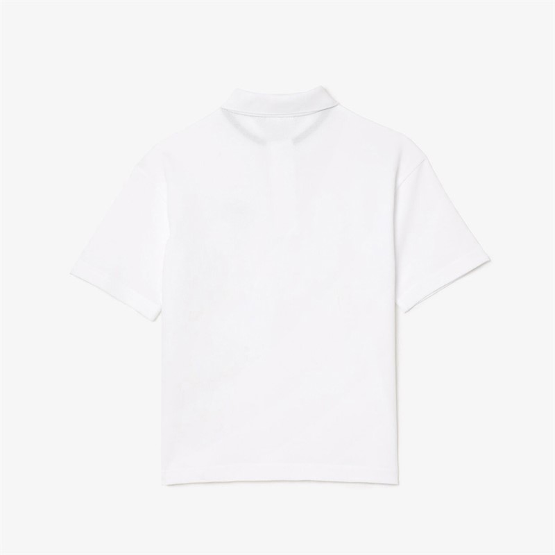 Lacoste Boys Polo Shirt Blanc