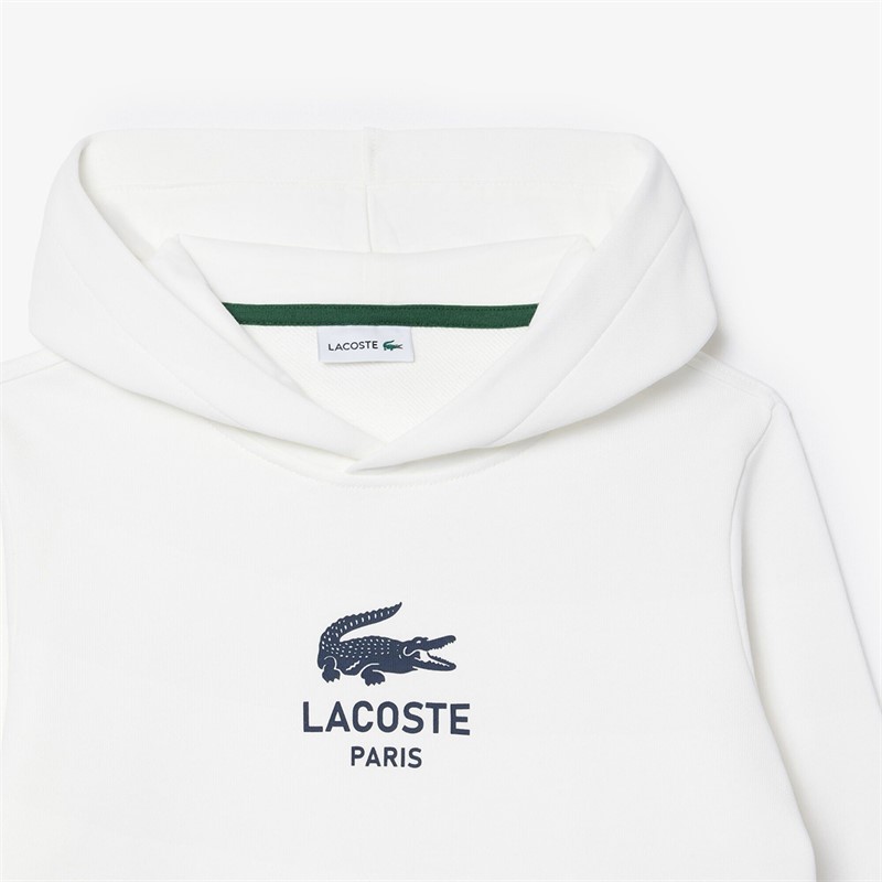 Lacoste Boys Hoodie Farine