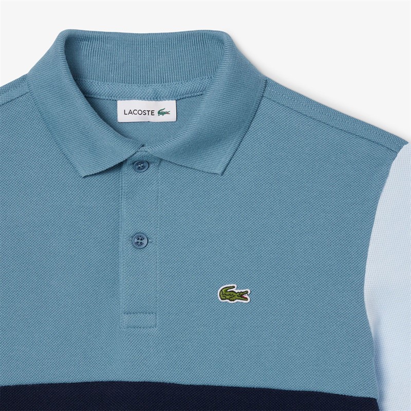 Lacoste Boys Polo Shirt Calcaire/Ruisseau-Marine
