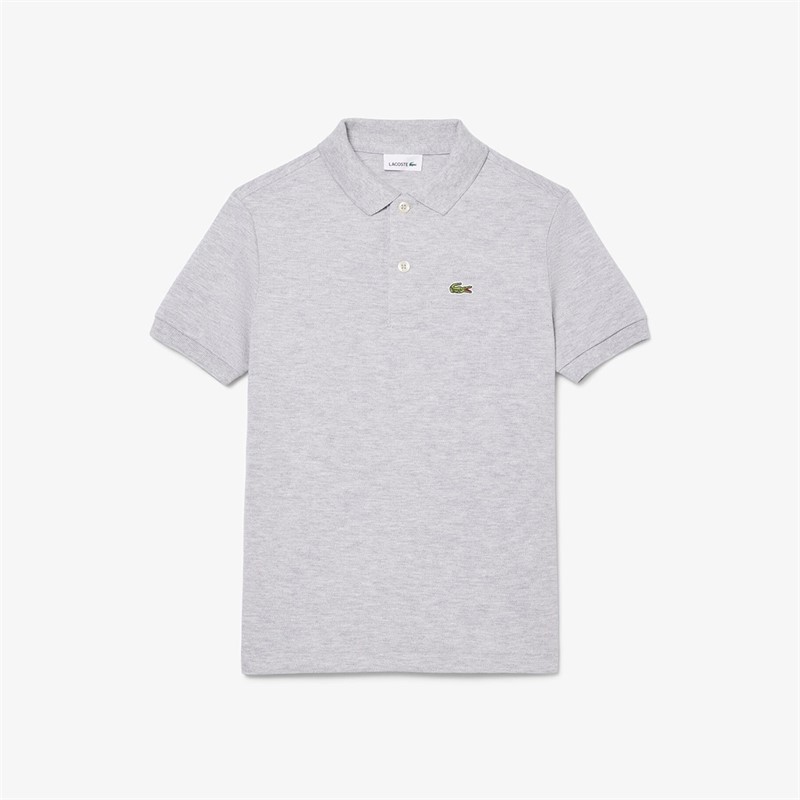 Lacoste Boys Polo Shirt Argent Chine