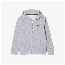 Lacoste Boys Hoodie Argent Chine