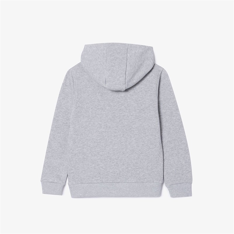 Lacoste Boys Hoodie Argent Chine